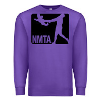 Purple national midget tossing association Premium Sweatshirt - artisFamous