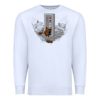 White dawn of gaming Premium Sweatshirt - artisFamous
