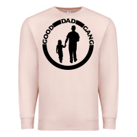 Pale Pink good dad gang Premium Sweatshirt - artisFamous