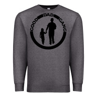 Charcoal Heather good dad gang Premium Sweatshirt - artisFamous