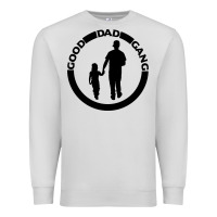 Dove Grey good dad gang Premium Sweatshirt - artisFamous