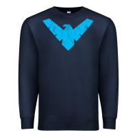 Navy nightwing Premium Sweatshirt - artisFamous