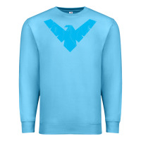 Ocean Blue nightwing Premium Sweatshirt - artisFamous