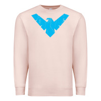 Pale Pink nightwing Premium Sweatshirt - artisFamous