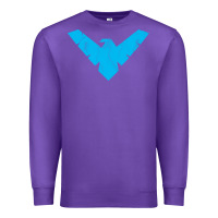 Purple nightwing Premium Sweatshirt - artisFamous