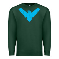 Sports Green nightwing Premium Sweatshirt - artisFamous