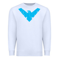 White nightwing Premium Sweatshirt - artisFamous