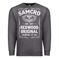 Charcoal Heather samcro redwood original Premium Sweatshirt - artisFamous