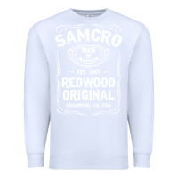 White samcro redwood original Premium Sweatshirt - artisFamous
