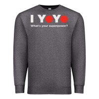 Charcoal Heather funny yoyo Premium Sweatshirt - artisFamous