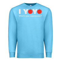 Ocean Blue funny yoyo Premium Sweatshirt - artisFamous