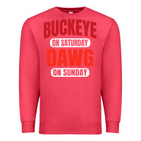 Cardinal buckeye on saturday Premium Sweatshirt - artisFamous