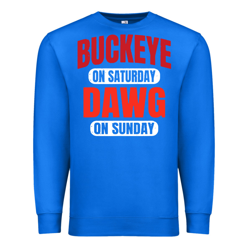Buckeye On Saturday Premium Sweatshirt by artisFamous | Teevron