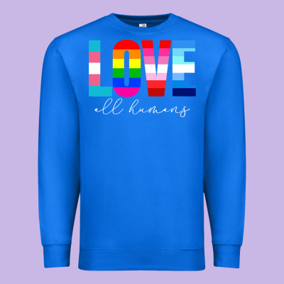 Lgbt Pride Rainbow Love Lgbtq Pride Premium Sweatshirt Designed By Artisfamous