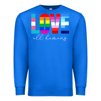 True Royal lgbt pride rainbow love lgbtq pride Premium Sweatshirt - artisFamous