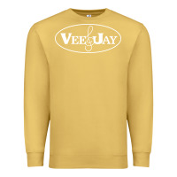Antique Gold vee jay records Premium Sweatshirt - artisFamous