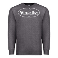 Charcoal Heather vee jay records Premium Sweatshirt - artisFamous