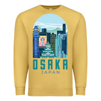 Antique Gold Osaka Japan Premium Sweatshirt - artisFamous