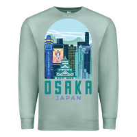 Seafoam Osaka Japan Premium Sweatshirt - artisFamous