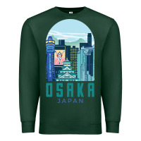 Sports Green Osaka Japan Premium Sweatshirt - artisFamous