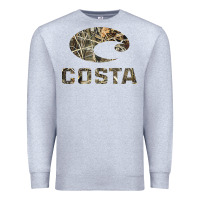 Heather Grey costa del mar Premium Sweatshirt - artisFamous