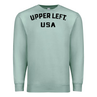Seafoam upper left usa Premium Sweatshirt - artisFamous