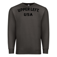 Smoke upper left usa Premium Sweatshirt - artisFamous