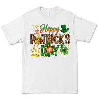 White Happy St. Patrick's Day Premium Tee - HowdyJamesFarm