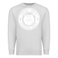 Dove Grey evil dr porkchop Premium Sweatshirt - artisFamous