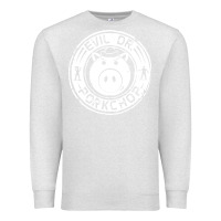 Oatmeal Heather evil dr porkchop Premium Sweatshirt - artisFamous