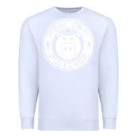 White evil dr porkchop Premium Sweatshirt - artisFamous
