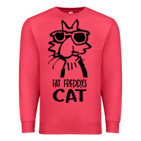 Cardinal fat freddys cat Premium Sweatshirt - artisFamous