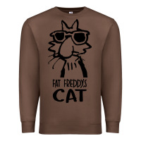 Chestnut fat freddys cat Premium Sweatshirt - artisFamous