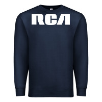 Navy rca records Premium Sweatshirt - artisFamous