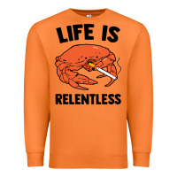 Carrot crab life is relentless Premium Sweatshirt - artisFamous