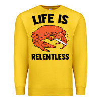 Lemon crab life is relentless Premium Sweatshirt - artisFamous