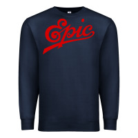 Navy epic records Premium Sweatshirt - artisFamous
