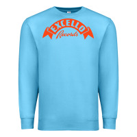 Ocean Blue excello records Premium Sweatshirt - artisFamous
