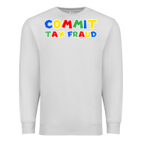 Dove Grey commit tax fraud Premium Sweatshirt - artisFamous