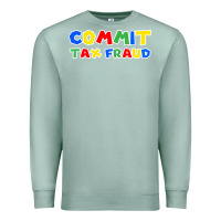 Seafoam commit tax fraud Premium Sweatshirt - artisFamous