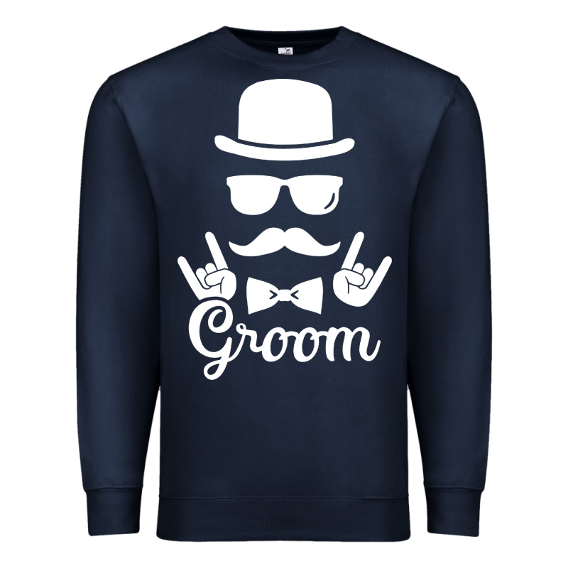 Groom Bachelor Party Premium Sweatshirt by artisFamous | Teevron