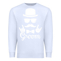 White groom bachelor party Premium Sweatshirt - artisFamous