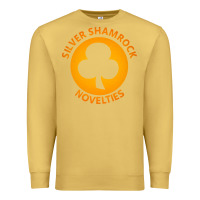 Antique Gold silver shamrock novelties Premium Sweatshirt - artisFamous