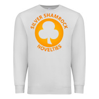 Dove Grey silver shamrock novelties Premium Sweatshirt - artisFamous