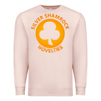 Pale Pink silver shamrock novelties Premium Sweatshirt - artisFamous