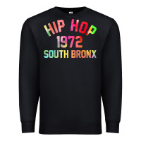 Black hip hop 1972 south bronx Premium Sweatshirt - artisFamous