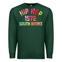 Sports Green hip hop 1972 south bronx Premium Sweatshirt - artisFamous