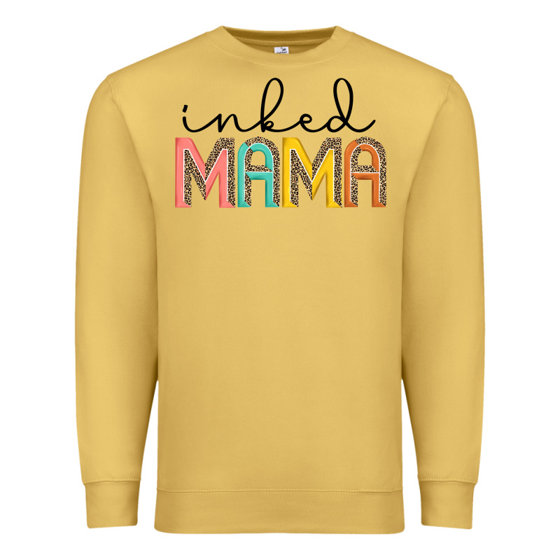 Inked Mama Artistshot Premium Sweatshirt by JahusDesignShop | Teevron