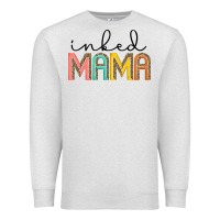 Oatmeal Heather inked mama artistshot Premium Sweatshirt - JahusDesignShop