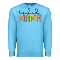 Ocean Blue inked mama artistshot Premium Sweatshirt - JahusDesignShop
